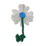 Pluszowa zabawka dla psa Kwiat z liną, S – Garden Paws Flower Sky Flowers - obrazek 2