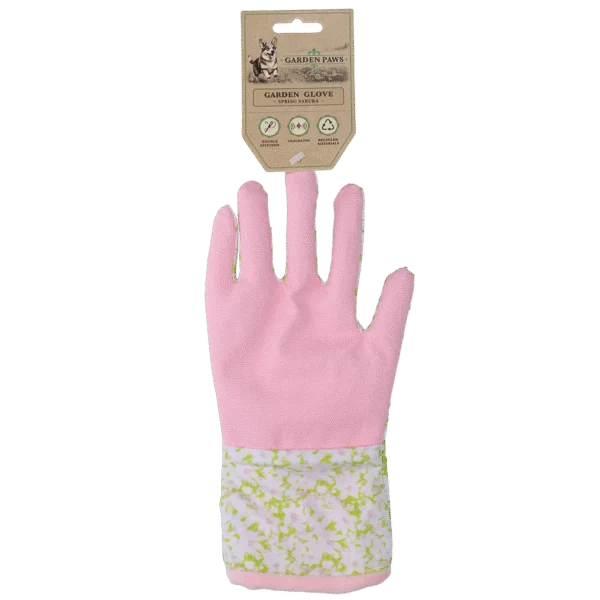 Zabawka węchowa z szeleszczącym materiałem i miejscem na smakołyki – Garden Paws Garden Glove Spring Sakura
