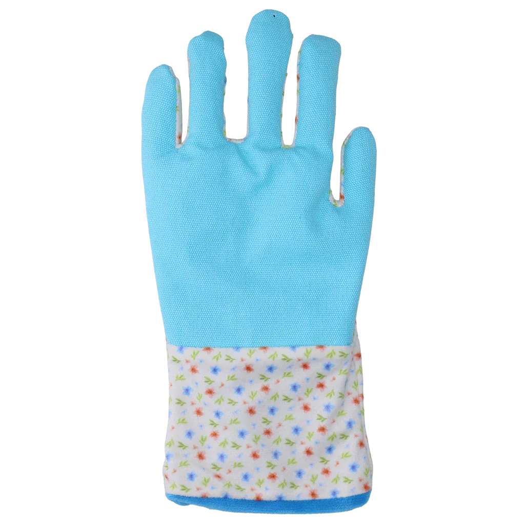 Zabawka węchowa z szeleszczącym materiałem i miejscem na smakołyki – Garden Paws Garden Glove Sky Flowers - obrazek 4