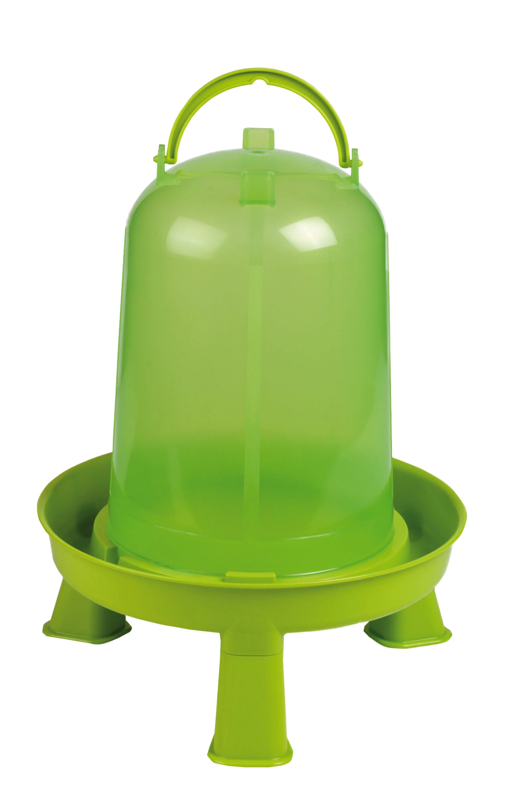 Poidło dla drobiu na nóżkach, limonkowozielone, 10 l – Gaun - obrazek 2