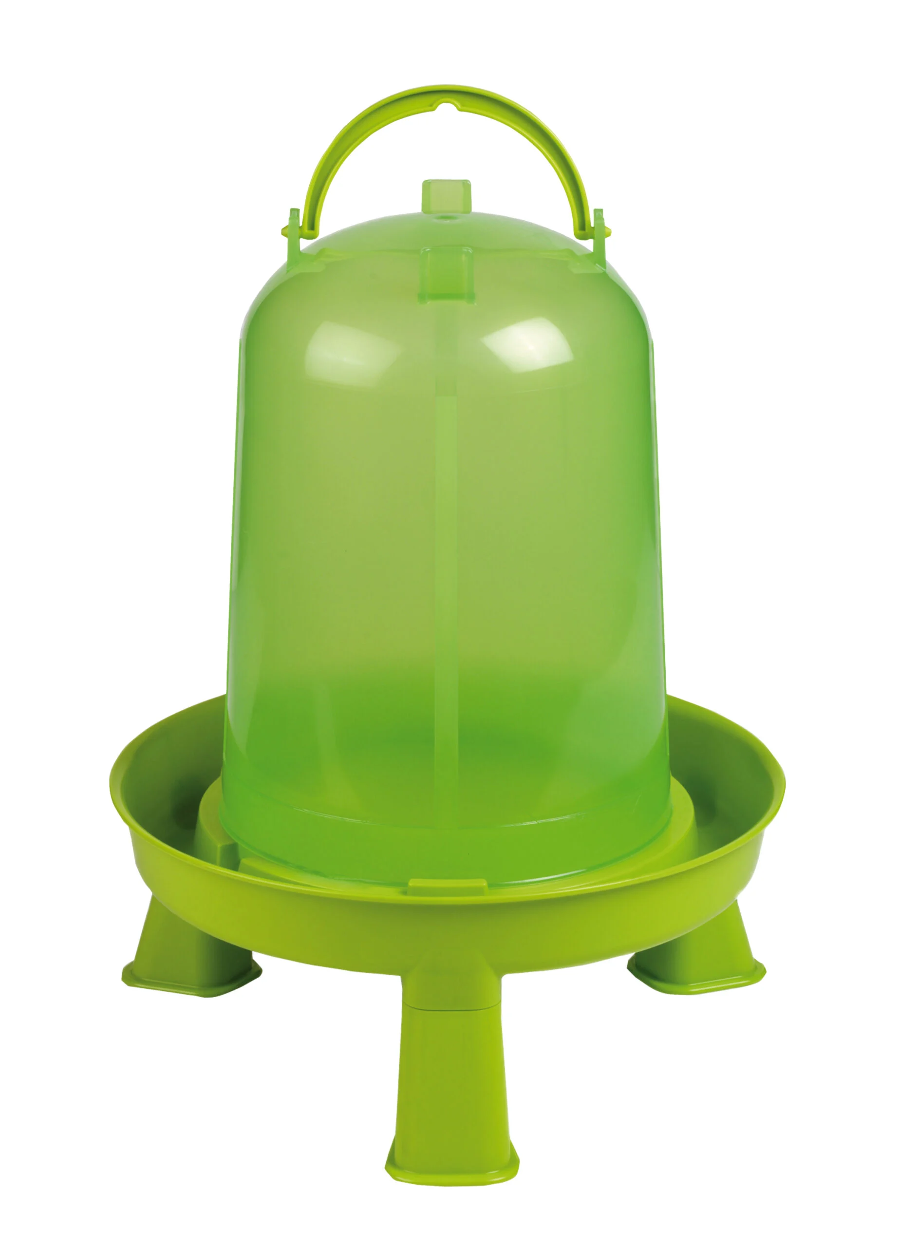 Poidło dla drobiu na nóżkach, limonkowe, 5 l – Gaun - obrazek 2