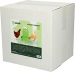 Poidło dla drobiu na nóżkach, limonkowe, 5 l – Gaun - obrazek 3