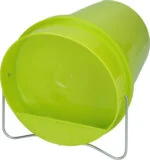 Plastikowe wiadro poidłowe dla kur 6 l limonkowe – Gaun