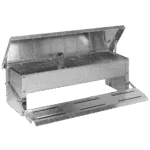 Karmidło pedałowe dla kur z pokrywą, 56 x 36 x 18,5 cm – Gaun
