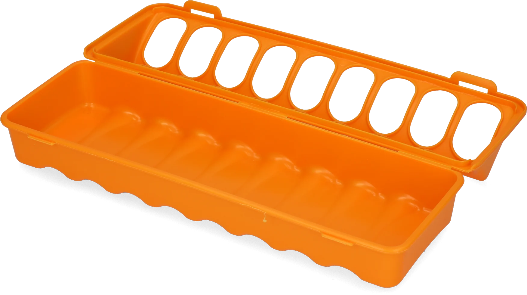 Karmidło korytkowe dla drobiu z 18 przegrodami, 30 cm – Gaun - obrazek 2
