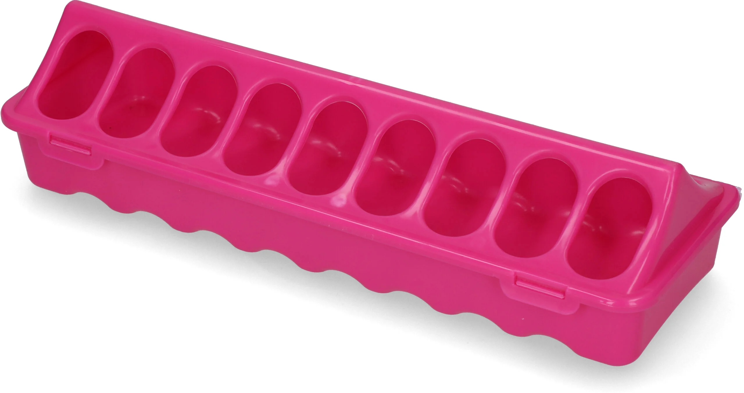 Karmidło korytkowe dla drobiu z 18 przegrodami, 30 cm – Gaun - obrazek 5