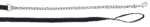Uwiąz z łańcuszkiem, czarny, 250 cm - obrazek 2