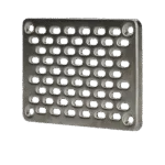Kratka montowana na elewacji ze stali nierdzewnej 10 x 14 cm – GevelFix