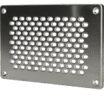 Kratka montowana na elewacji ze stali nierdzewnej 25 x 15 cm – Gevelfix
