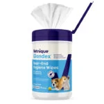 Chusteczki do czyszczenia okolic odbytu u psów i kotów, 75 sztuk – Glandex Wipes - obrazek 2