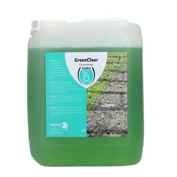 Środek do czyszczenia powierzchni zewnętrznych z enzymami, koncentrat 5 l – Excellent Green Clear