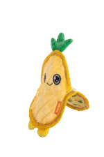 Zabawka dla psa z trzema piszczałkami – Growl Flip Floppz Penny Ananas - obrazek 3