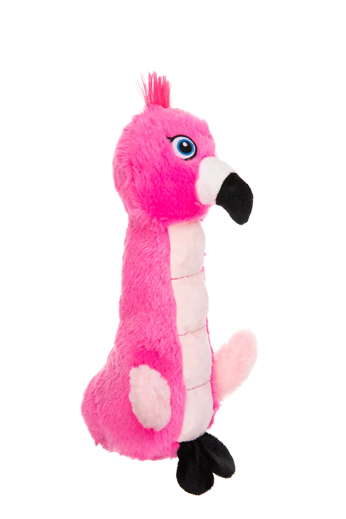 Pluszowa zabawka dla psa Flaming – Growl Belly Burdz Fione, flaming - obrazek 3