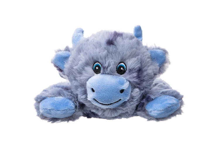 Pluszowa zabawka dla psa z 5 piszczałkami i szeleszczącą folią – Growl Cuddlerz Chewy krowa - obrazek 2