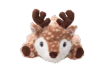 Pluszowa zabawka dla psa z mocnymi szwami – Growl Snugglez Daisy jelonek - obrazek 2