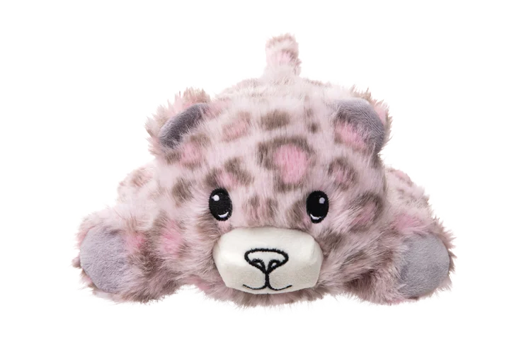 Pluszowa zabawka dla psa z mocnymi szwami – Growl Snugglez Sierra, pantera śnieżna - obrazek 2