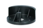 Plastikowy wieszak na kantary i ogłowia, czarny, 13 cm – Vplast - obrazek 5