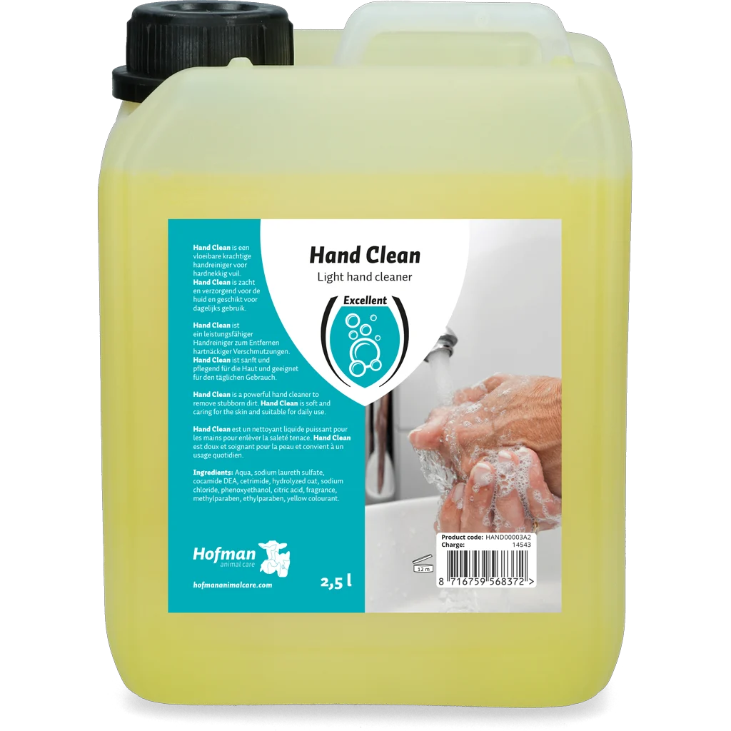 Płynne mydło do rąk o świeżym zapachu 2,5 l – Excellent Hand Clean - obrazek 1