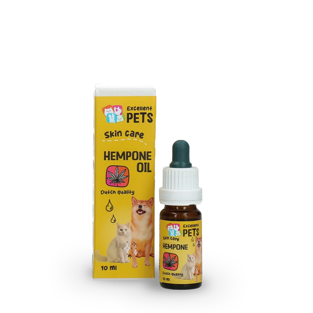 Olejek do pielęgnacji skóry psów z olejem z nasion konopi, 10 ml – Excellent Pets HempOne Oil - obrazek 1