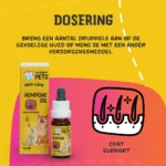 Olejek do pielęgnacji skóry psów z olejem z nasion konopi, 10 ml – Excellent Pets HempOne Oil - obrazek 5