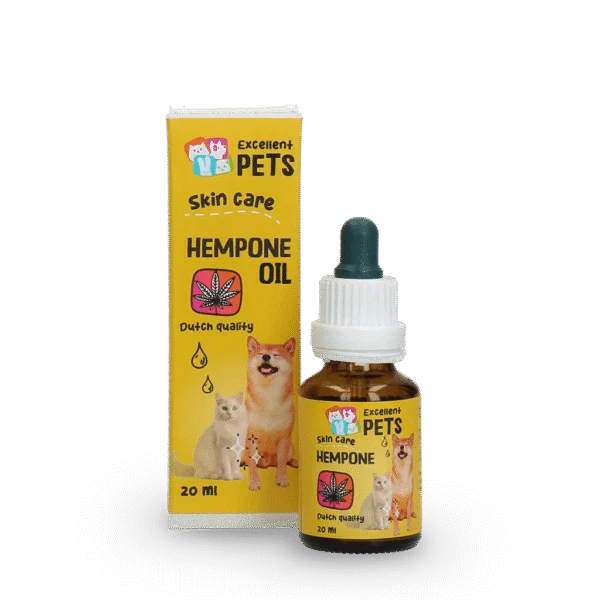 Olejek do pielęgnacji skóry psów z olejem z nasion konopi, 20 ml – Excellent Pets HempOne Oil
