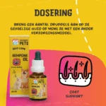 Olejek do pielęgnacji skóry psów z olejem z nasion konopi, 20 ml – Excellent Pets HempOne Oil - obrazek 5