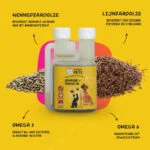 Mieszanka olejów dla psów i kotów z olejem z nasion konopi, 100 ml – Excellent Pets HempOne + Omega Oil - obrazek 5