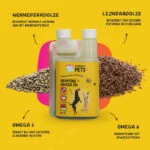 Mieszanka olejów dla psów i kotów z olejem z nasion konopi, 250 ml – Excellent Pets HempOne + Omega Oil - obrazek 5