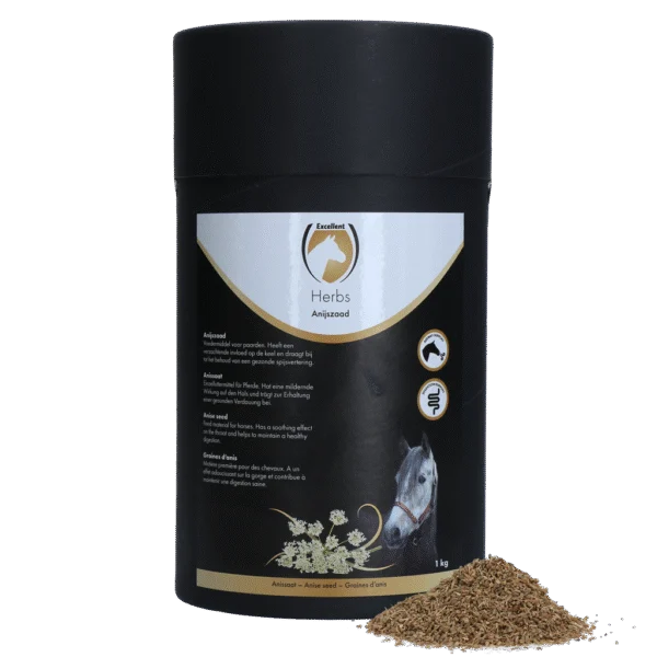 Nasiona anyżu dla koni, 1 kg – Excellent Horse Herbs Nasiona anyżu