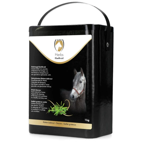 Przytulia dla koni, na lśniącą sierść, 1 kg – Excellent Horse Herbs Kleefkruid