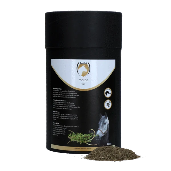 Tymianek dla koni wspomagający drogi oddechowe, 500 g – Excellent Horse Herbs Tymianek