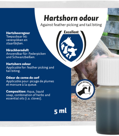 Preparat odstraszający dla kur i świń – Excellent Hertshoorngeur