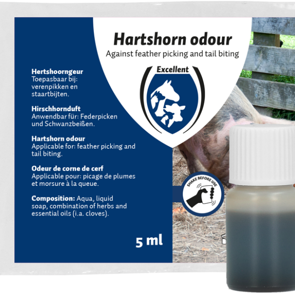 Preparat odstraszający dla kur i świń – Excellent Hertshoorngeur