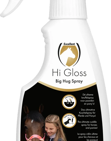 Spray do grzywy z lawendą, do grzywy i ogona, 250 ml – Excellent Horse Hi Gloss Big Hug Spray