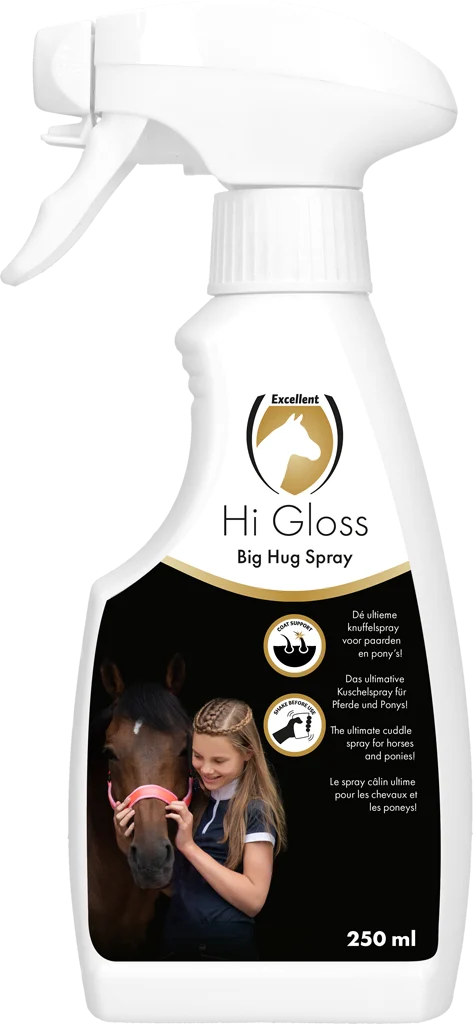 Spray do grzywy z lawendą, do grzywy i ogona, 250 ml – Excellent Horse Hi Gloss Big Hug Spray - obrazek 1