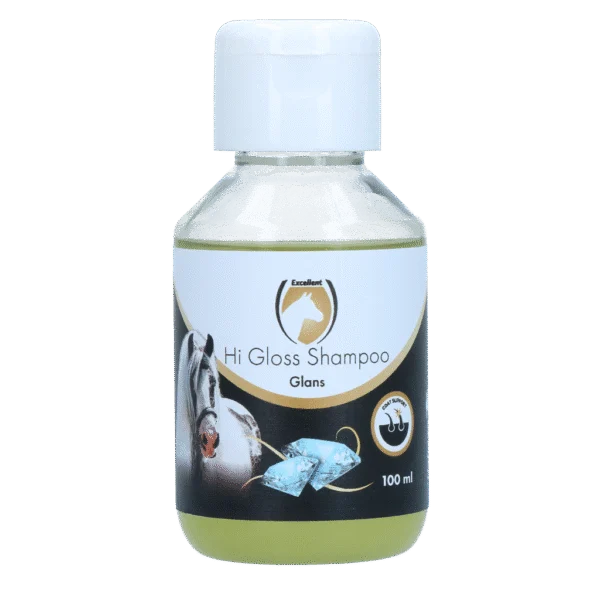 Szampon dla koni nadający sierści połysk, 100 ml – Excellent Horse Hi Gloss Shampoo Original