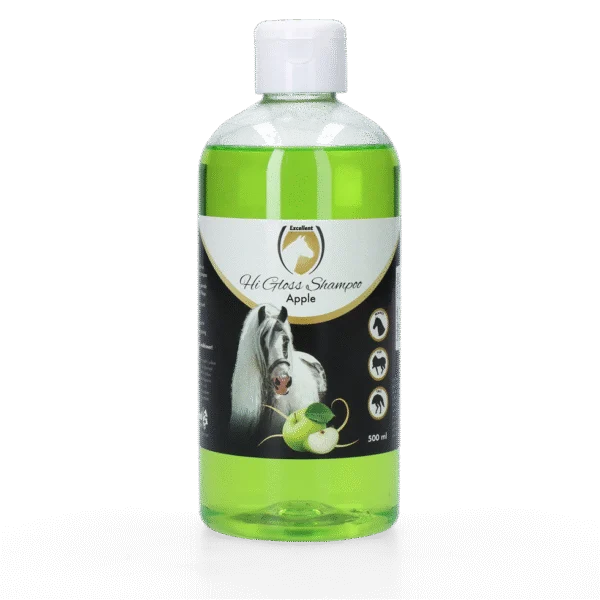 Szampon dla koni nabłyszczający, Apple, 500 ml – Excellent Horse Hi Gloss Shampoo