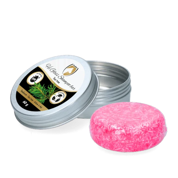 Stały szampon dla koni z odżywką, Tea Tree, 60 g – Excellent Horse Hi Gloss Shampoo Bar