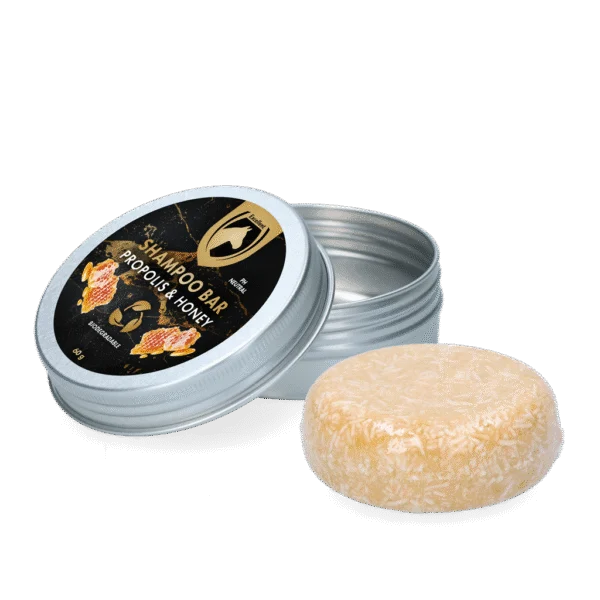 Szampon dla koni w kostce z odżywką, propolisem i miodem, 60 g – Excellent Horse Hi Gloss Shampoo Bar