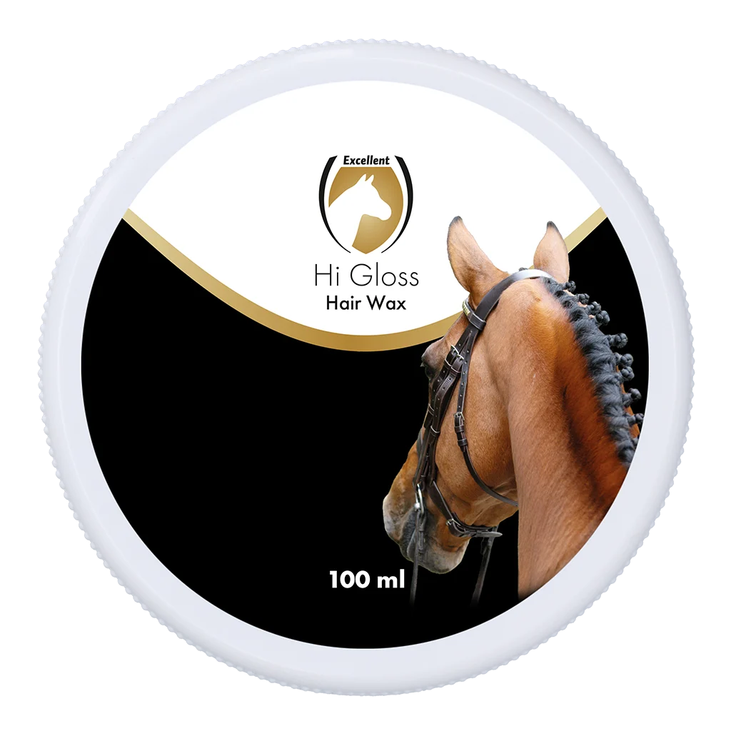 Wosk do grzywy i ogona, 100 ml – Excellent Horse Hi Gloss Hair Wax - obrazek 2