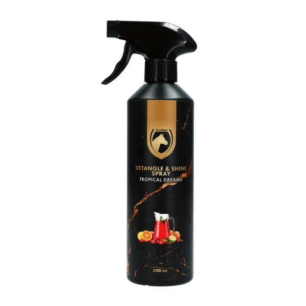 Spray ułatwiający rozczesywanie grzywy i ogona, 500 ml – Excellent Horse Detangle & Shine Spray Tropical Dreams