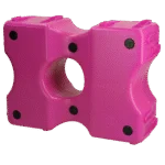Plastikowe klocki do cavaletti, różowe, 2 szt., 40 x 30 x 15 cm – Vplast Cavaletti - obrazek 2