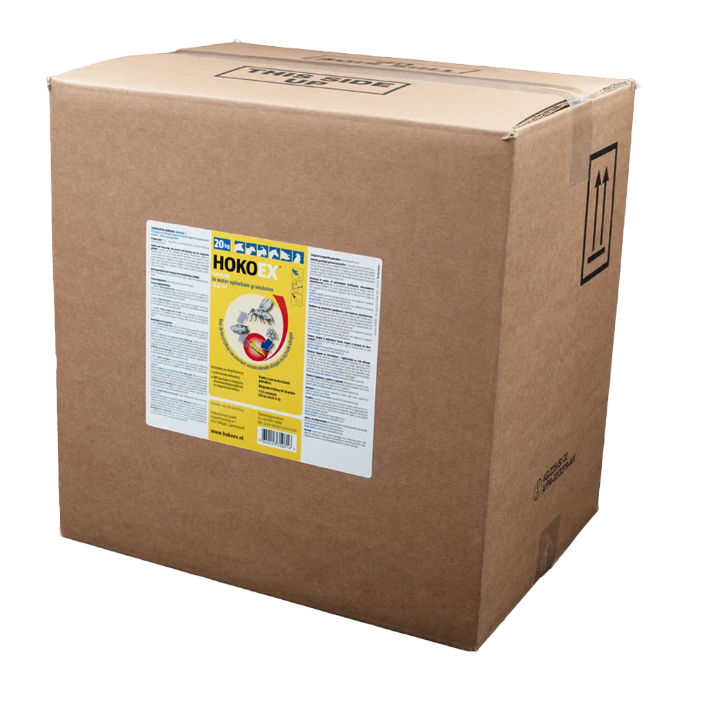 Środek do zwalczania larw much w pomieszczeniach dla zwierząt, 20 kg – HokoEx - obrazek 1