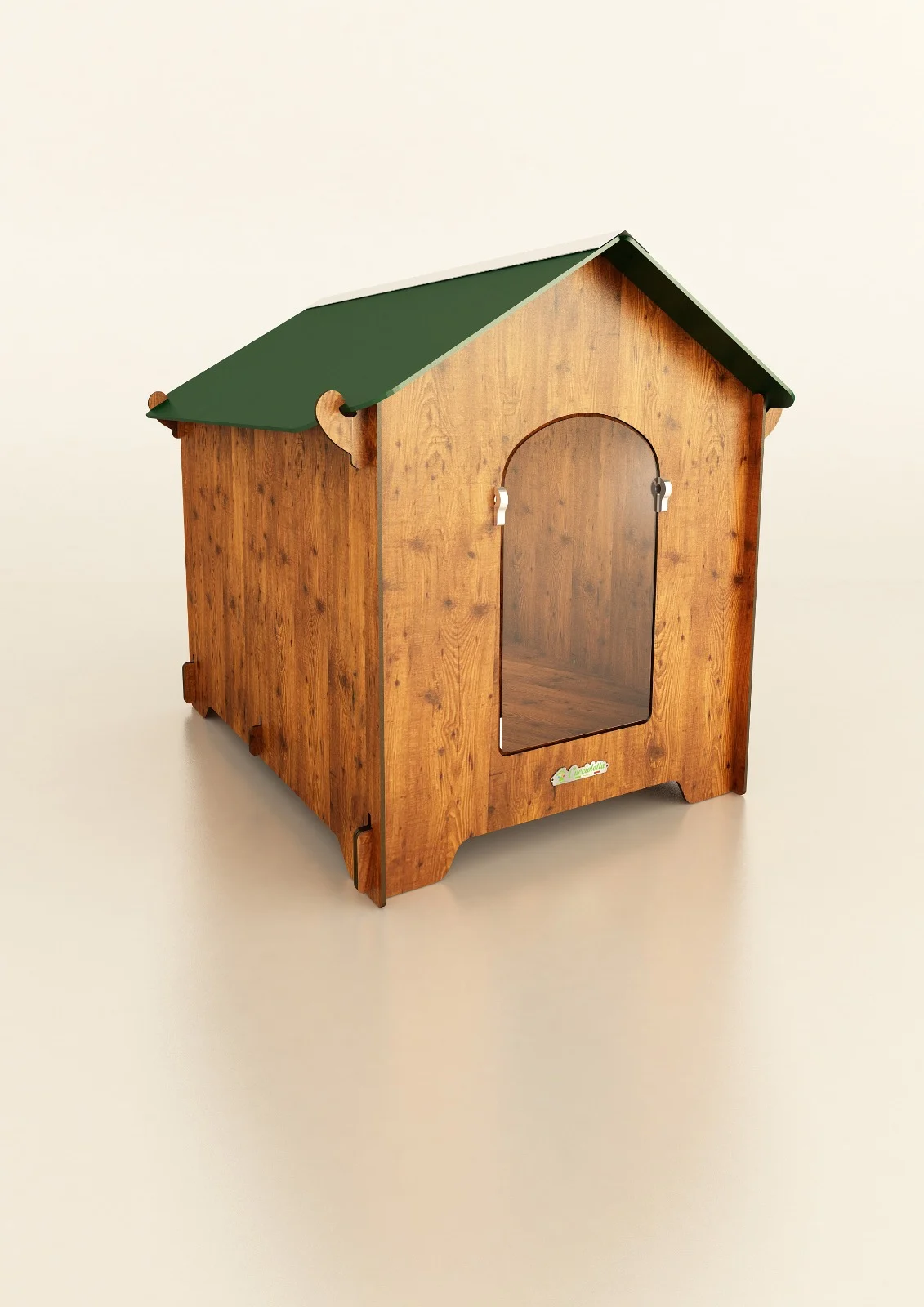 Buda dla psa XL z HPL, 95 x 110 x 89 cm – Cucciolotta Classic - obrazek 1