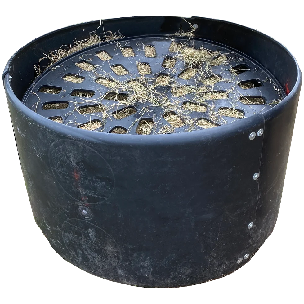 Pokrywa do paśnika na siano z 48 otworami, Ø 126 cm – Ok-Plast Hooi Slow Feeder - obrazek 4