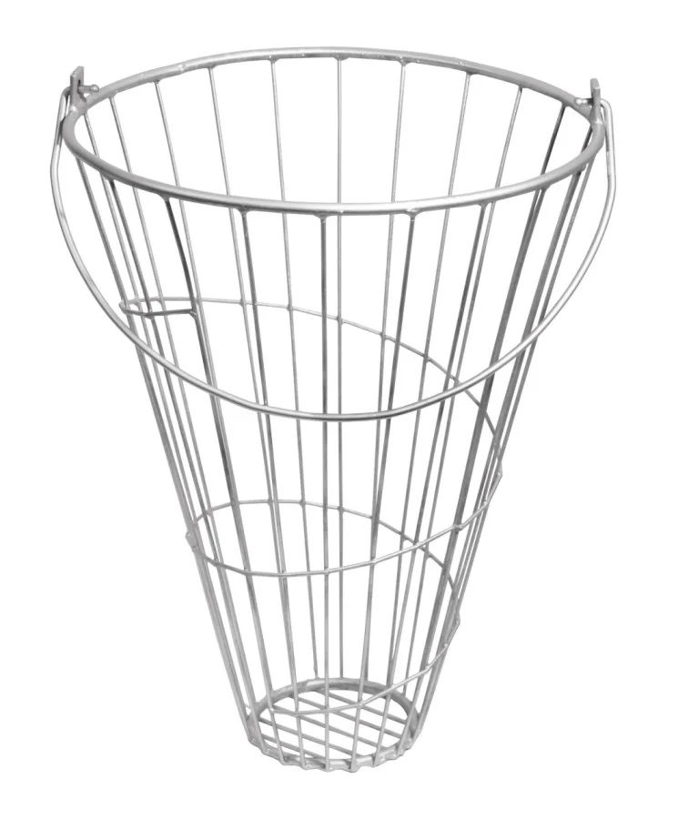 Paśnik na siano z uchwytem, z ocynkowanego żelaza, wysokość 50 cm – Kerbl - obrazek 1
