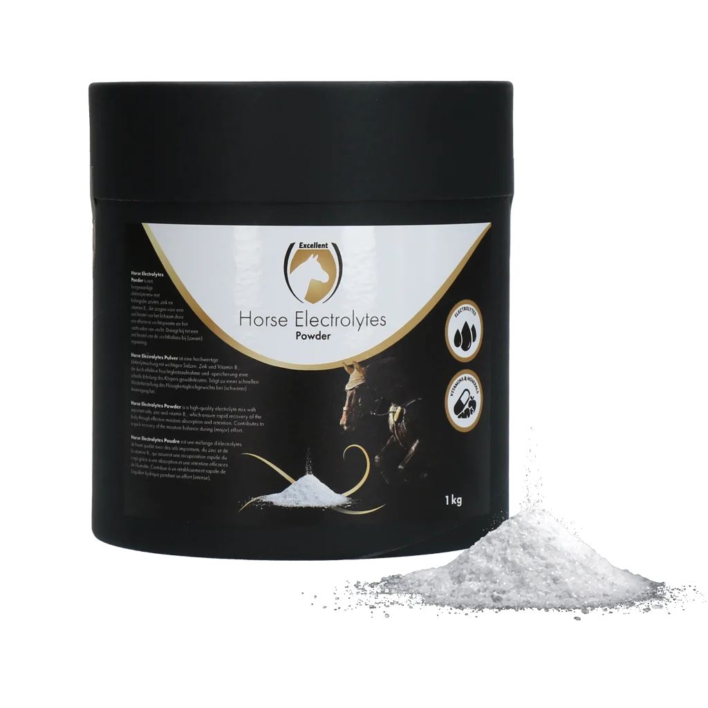 Elektrolity w proszku dla koni, 1 kg – Excellent Horse Electrolytes Powder - obrazek 1