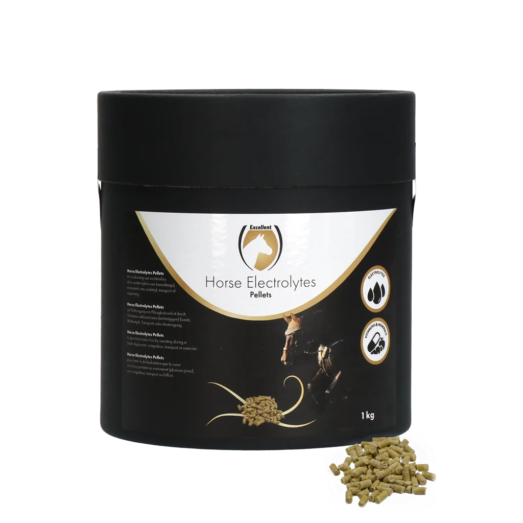 Granulat elektrolitowy dla koni, 1 kg – Excellent Horse Electrolytes Pellets - obrazek 1