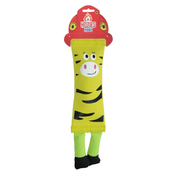 Zabawka dla psa z węża strażackiego – Hozies Sammy Stripes M
