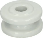 Porcelanowy izolator narożny, średnica zewnętrzna 50 mm, biały – ZoneGuard - obrazek 2
